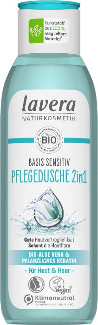 Produktfoto zu basis sensitiv 2in1 Pflegedusche