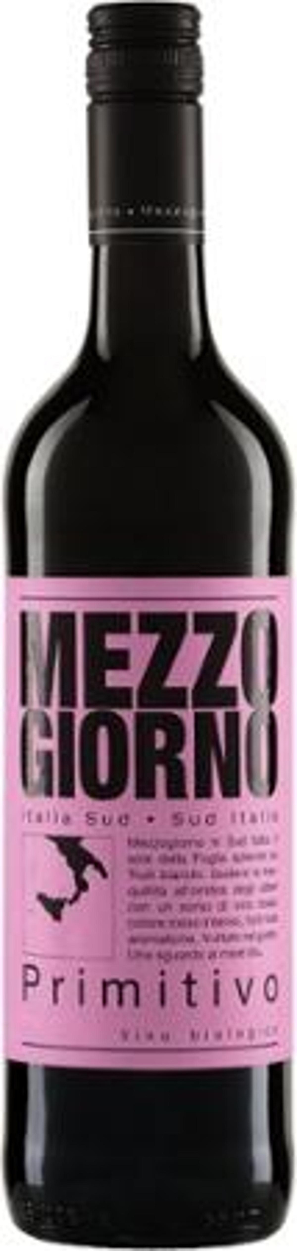 Produktfoto zu MEZZOGIORNO Primitivo IGT 6x0,75l