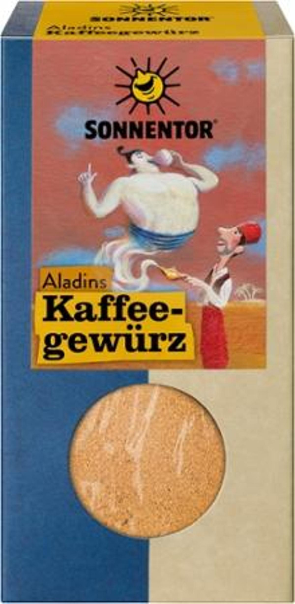 Produktfoto zu Aladins Kaffeegewürz Tüte