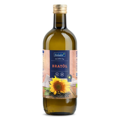 Produktfoto zu Bratöl Sonnenblume gedämpft