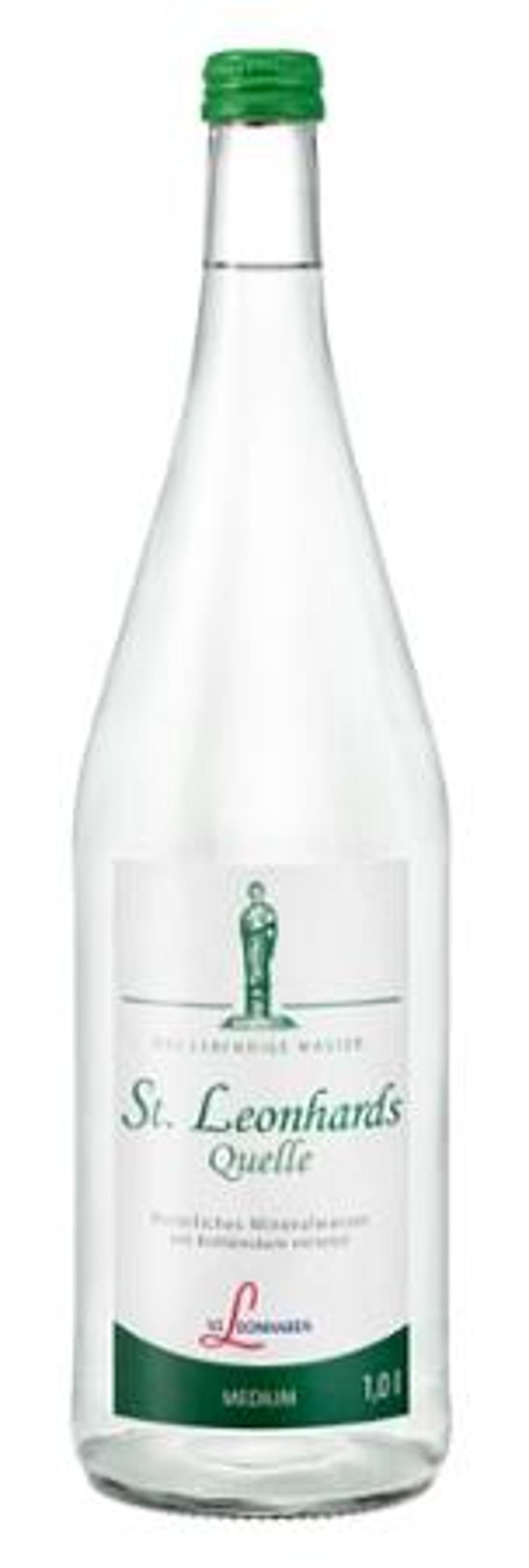 Produktfoto zu St. Leonardsquelle medium 6x1l