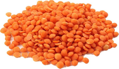 Produktfoto zu Rote Linsen 5kg im Papiersack