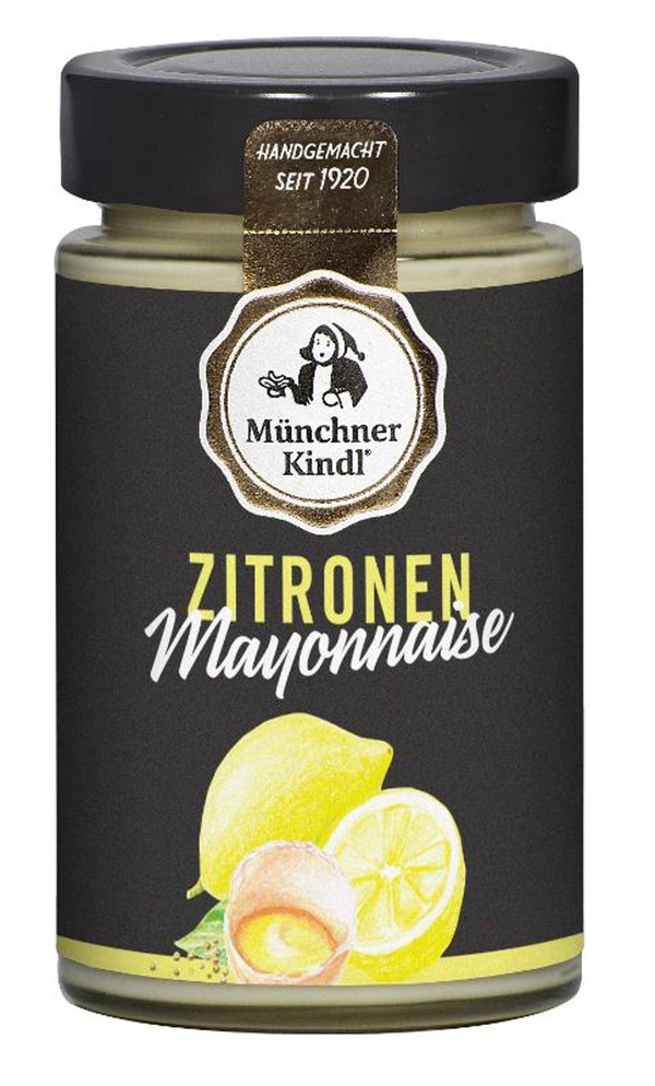 Produktfoto zu Zitronen Mayonnaise Münchner Kindl