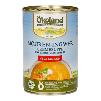 Produktfoto zu Möhren-Ingwer Cremesuppe