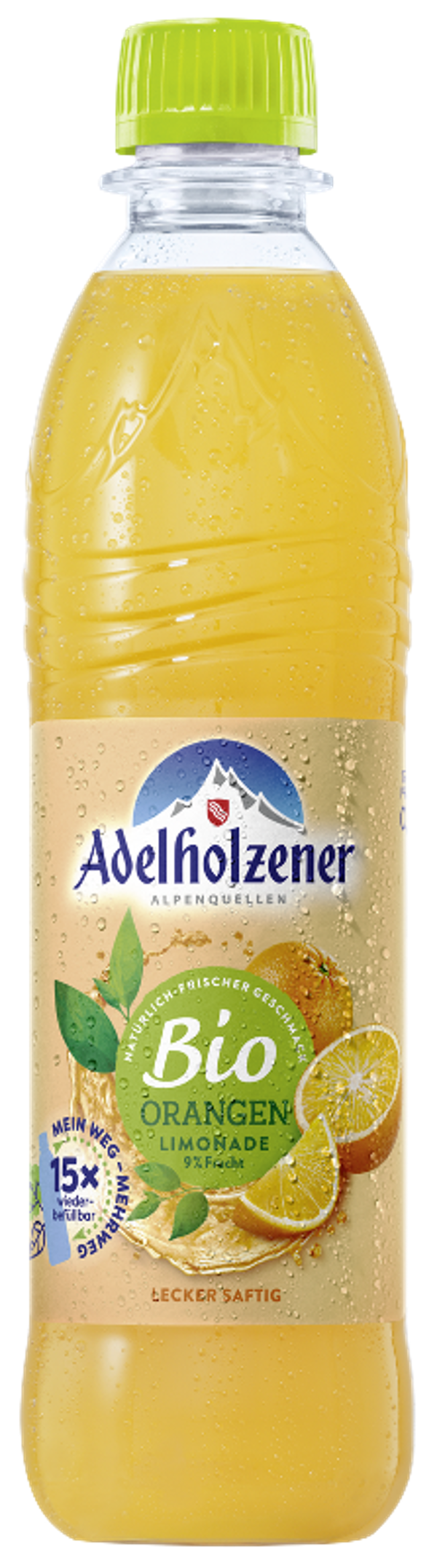 Produktfoto zu Adelholzener Orange, 12x0,5l