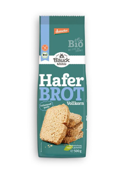 Produktfoto zu Backmischung Haferbrot Vollkorn glutenfrei