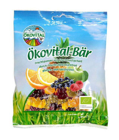 Produktfoto zu Bio- Gummibär Ökovital  12 x 80g