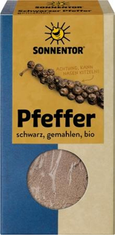 Produktfoto zu Pfeffer schwarz (gemahlen)