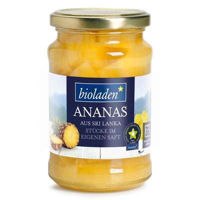 Produktfoto zu Ananasstücke 6x345g