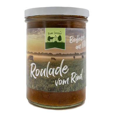 Produktfoto zu Roulade vom Rind Blume