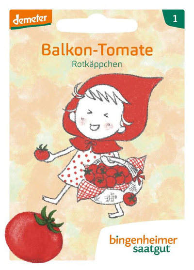Produktfoto zu Balkon Tomate Rotkäppchen