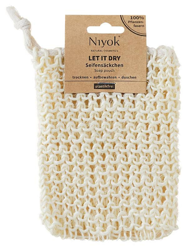 Produktfoto zu Sisal Säckchen - Seifenaufbewahrung