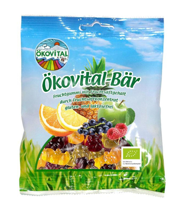 Produktfoto zu Bio- Gummibär Ökovital  12 x 80g
