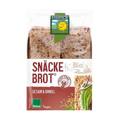 Produktfoto zu Snäckebrot Sesam Dinkel 8x200g