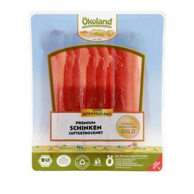 Produktfoto zu Premium Schinken luftgetrocknet 80g