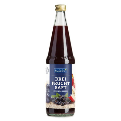 Produktfoto zu Dreifruchtsaft bioladen  6x0,7l
