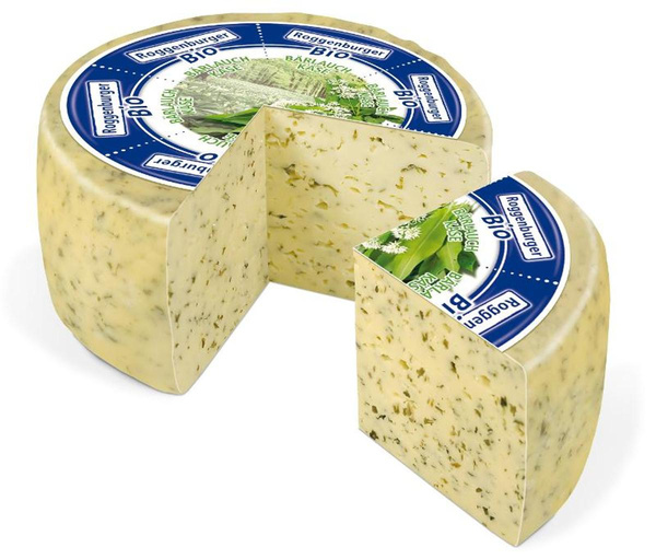 Produktfoto zu Roggenburger Bärlauchkäse 50%