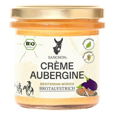 Produktfoto zu Brotaufstrich Crème Aubergine