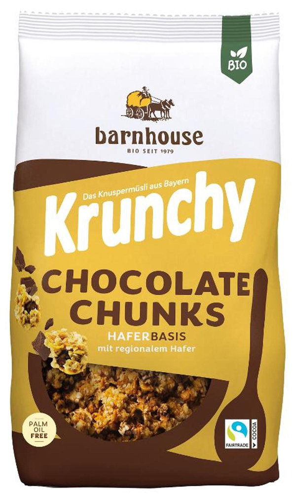 Produktfoto zu Krunchy and Friends Chocolate Chunks