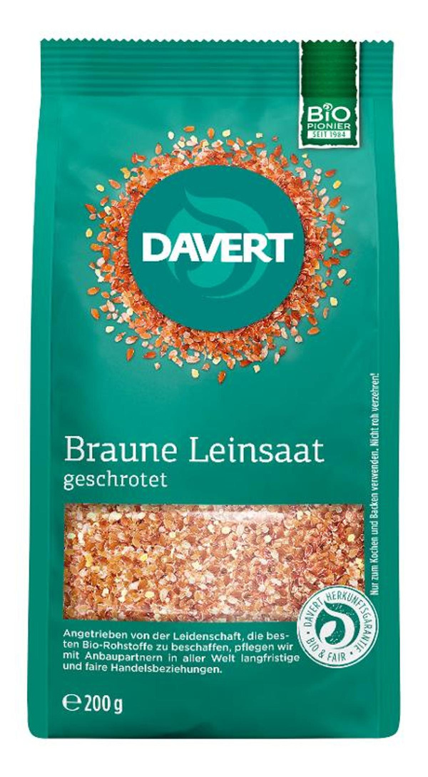 Produktfoto zu Braune Leinsaat geschrotet