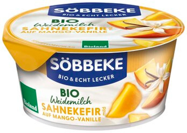 Produktfoto zu Sahne Kefir Mango Vanille
