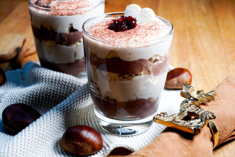 Maronen-Schokoladen-Tiramisu