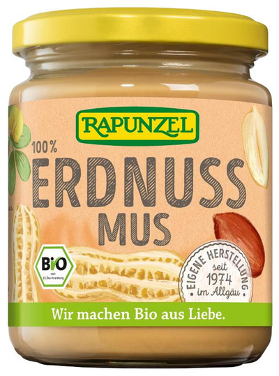Produktfoto zu Erdnussmus fein Rapunzel