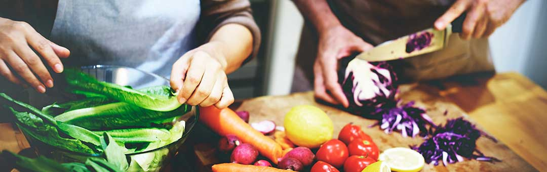 Gemüse in der Küche