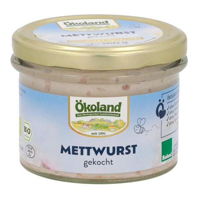 Produktfoto zu Mettwurst gekocht im Glas