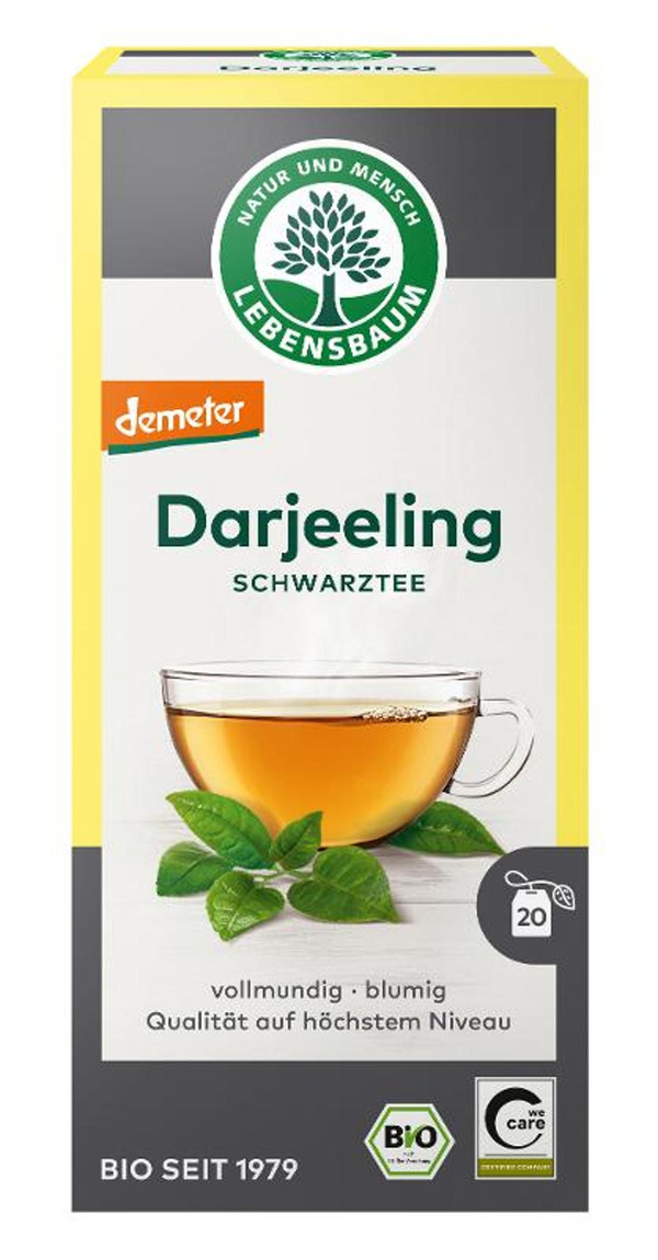Produktfoto zu Darjeeling Schwarztee TB