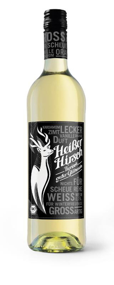 Produktfoto zu Heisser Hirsch weiß 6x0,75l