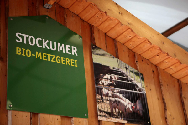 Metzgerei-Schild