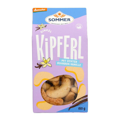 Produktfoto zu Dinkel Vanille Kipferl vegan