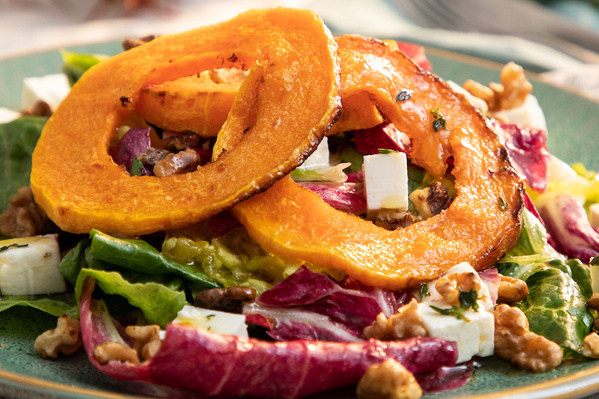 Herbstlicher Salat