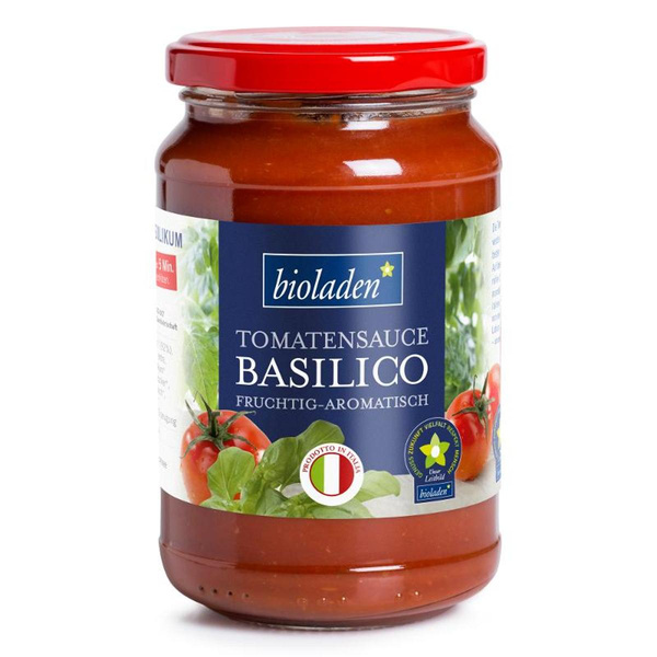 Produktfoto zu Tomatensauce Basilico