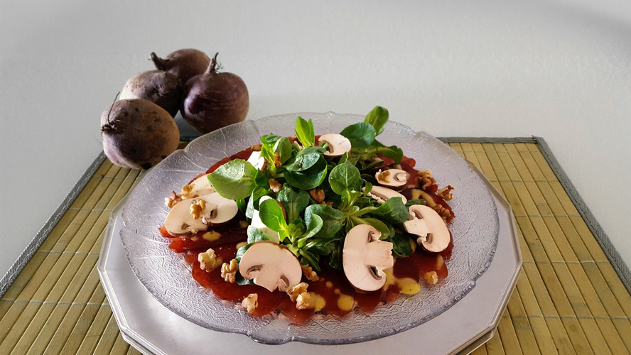 Rote Bete-Carpaccio