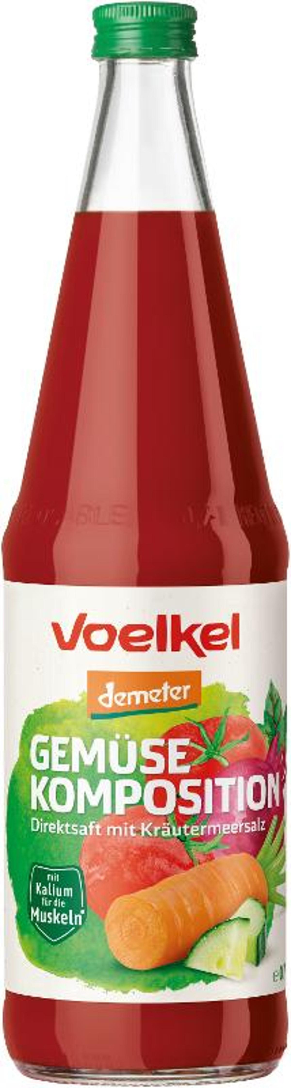 Produktfoto zu Gemüse-Komposition  6x0,7l