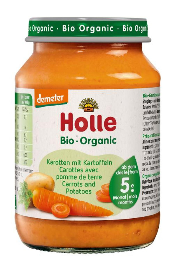 Produktfoto zu Baby Karotten mit Kartoffeln, 6x190g