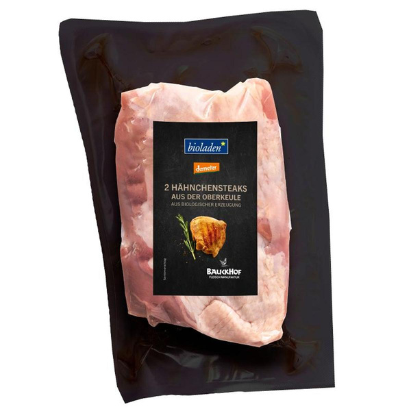 Produktfoto zu Hähnchenkeulen-Steaks 2 Stück, ca 300g