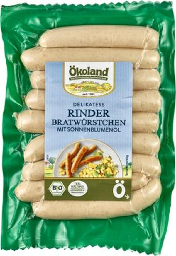 Produktfoto zu Delikatess Rinder-Bratwürstchen 9 Stück