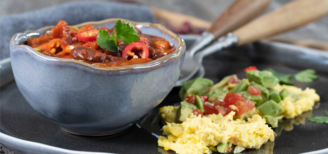 Veganes Chili sin carne