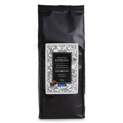 Produktfoto zu Espresso ganze Bohne 500 g statt 12,99€