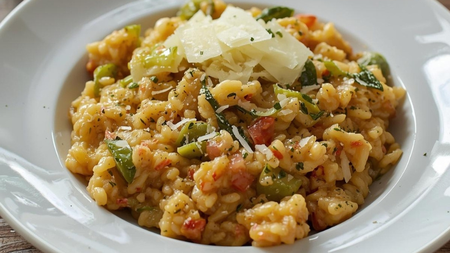 Rezeptbild für Risotto mit Kohlgemüse