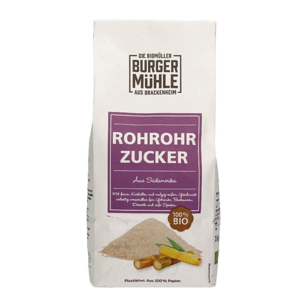 Produktfoto zu Rohrohrzucker 6x1kg