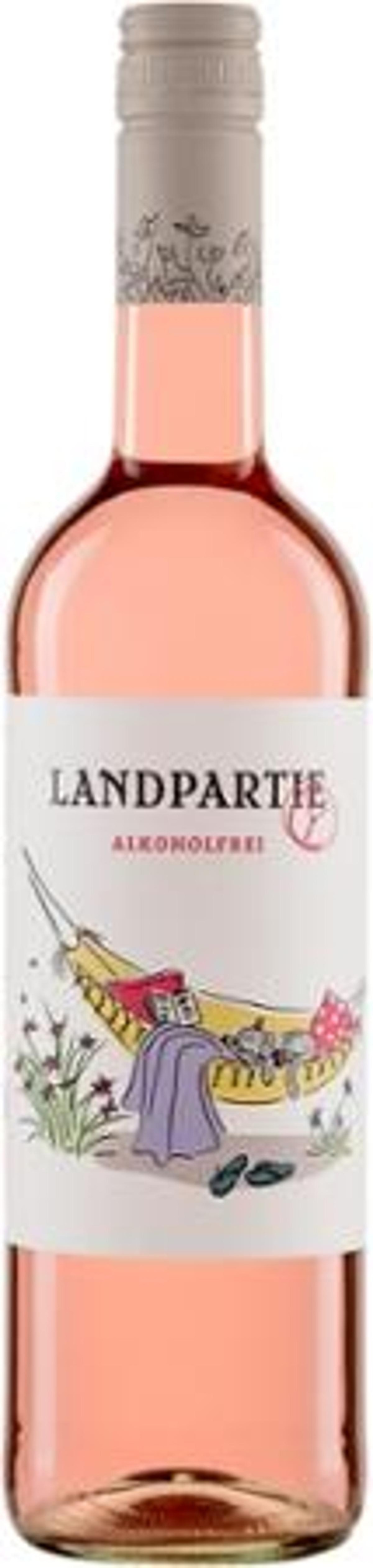 Produktfoto zu LANDPARTY alkoholfrei Rosé 6x0,75l