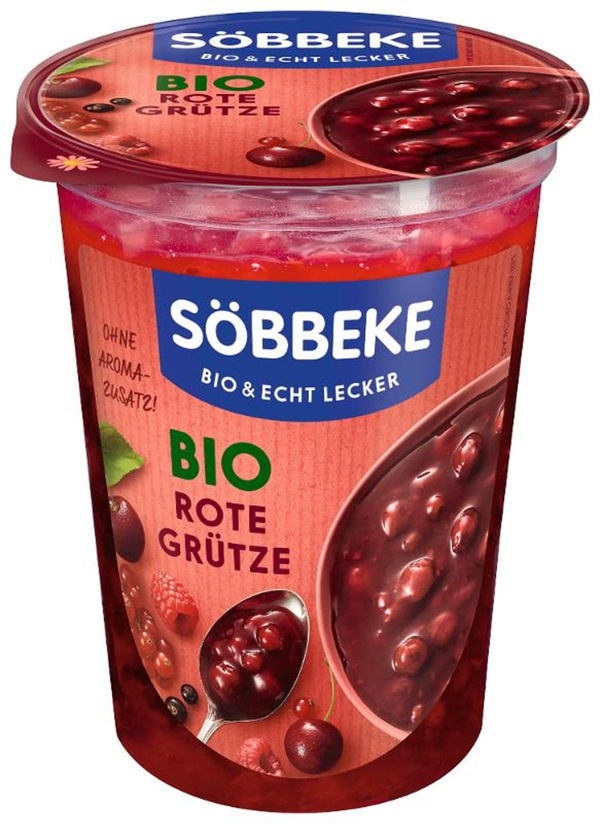 Produktfoto zu Rote Grütze im Becher 500g