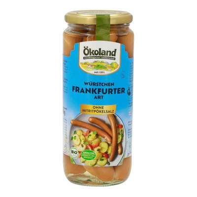 Produktfoto zu Frankfurter Würstchen im Glas 6 Stk.