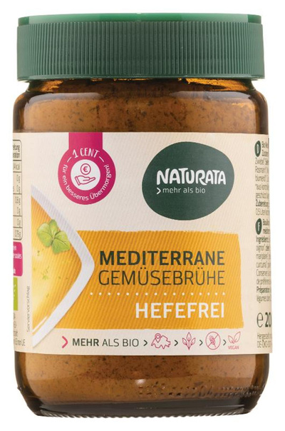 Produktfoto zu Gemüsebrühe mediterran hefefrei