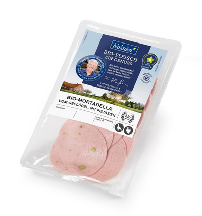 Produktfoto zu Geflügel Mortadella-Pistazie