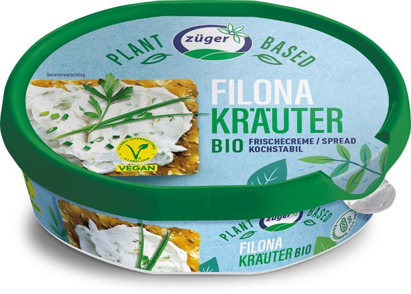Produktfoto zu Filona Kräuter - vegane Frischcreme